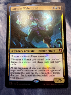 Near Mint Foil, Captain N'ghathrod. Commander Legends: Battle for Baldur's Gate - Image 1