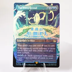 The Water Crystal Borderless Foil 333 Final Fantasy FIN MTG NM See Video - Image 1