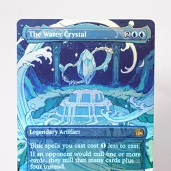 The Water Crystal Borderless Foil 333 Final Fantasy FIN MTG NM See Video - Image 3