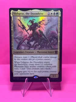 MTG Vishgraz, the DoomHive 004 - ONC Phyrexia All Will Be One Foil NM - Image 1