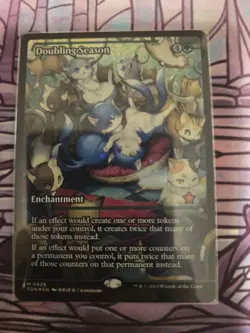 Doubling Season (Showcase) Foundations Foil MINT - Image 1