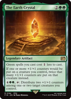 x1 The Earth Crystal FIN Final Fantasy MTG 184 M/NM 1x - Image 1