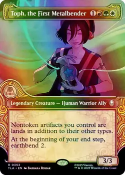 Toph, the First Metalbender (Showcase) Avatar: The Last Airbender NM MTG Foil - Image 1