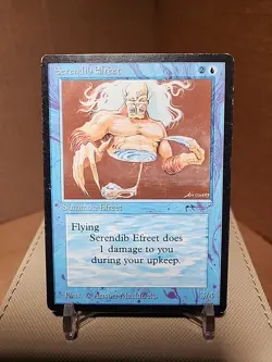 MTG Serendib Efreet - #9996, Moderate Play, English Arabian Nights - Image 1