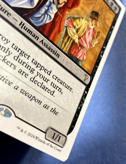 MTG King's Assassin (White Border) Mystery Booster 2 43 NM - Image 3