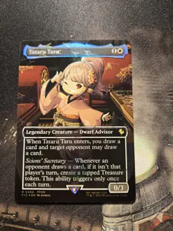 Tataru Taru (Borderless) (CHOCOBO TRACK FOIL) Commander: Final Fantasy Foil - Image 1