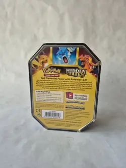 Pokemon TCG Hidden Fates Gyarados GX Tin NEW & Factory Sealed - Image 2