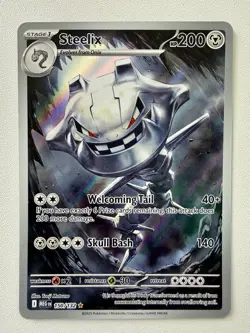 Steelix 150/132 Illustration Rare Pokemon TCG: Mega Evolution (Pack Fresh) NM+/M - Image 1