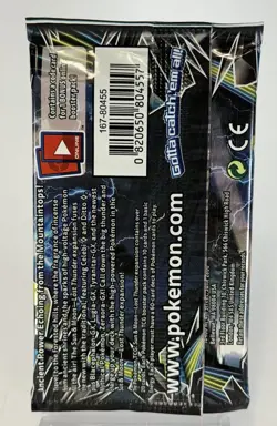 POKEMON SUN & MOON LOST THUNDER SEALED BOOSTER PACK - ZERAORA ARTWORK - Image 2