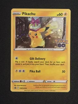 Pokemon TCG GO Pikachu Cosmos Promo Sword & Shield Promo SWSH234 NM/Mint - Image 1