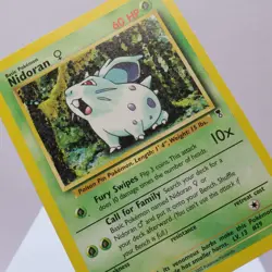 Pokemon TCG - Nidoran F 82/110 Legendary Collection Common WOTC - HP - Image 1