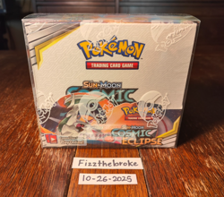 Pokemon TCG Cosmic Eclipse Booster Box - Sealed - Image 1