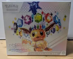 Pokemon Prismatische Entwicklungen Top Trainer Box Deutsch NEU & OVP - Image 1