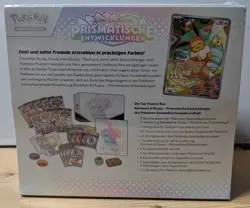 Pokemon Prismatische Entwicklungen Top Trainer Box Deutsch NEU & OVP - Image 2