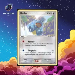 Carte Pokemon Draby 52/107 Ex Deoxys Francais - Image 1