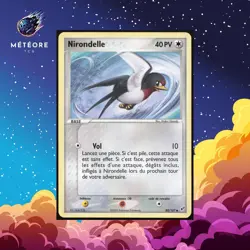 Carte Pokemon Nirondelle 80/107 Ex Deoxys Francais - Image 1
