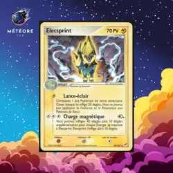 Carte Pokemon Elecsprint 38/107 Ex Deoxys Francais - Image 1