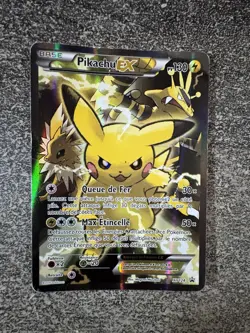 PIKACHU EX FULL ART - POKEMON XY124 PROMO XY FR - Image 1