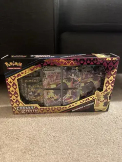 Pokemon Crown Zenith Morpeko V-Union Premium Playmat Collection SEALED ✅ - Image 3