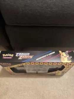 Pokemon Crown Zenith Morpeko V-Union Premium Playmat Collection SEALED ✅ - Image 4