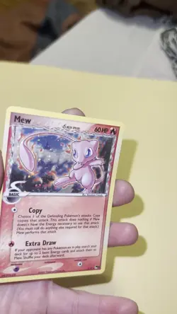 Pokemon Mew 3/17 ERROR (Upside Down Back) with SWIRL - POP Series 5 - Image 2