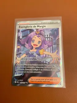 CARTE POKEMON ESPIEGLERIE DE MARGIE 165/132 MEG MEGA EVOLUTION NEUVE FR - Image 1