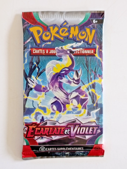 BOOSTER DE 10 CARTES POKEMON ECARLATE ET VIOLET EV01 FR NEUF SCELLE MIRAIDON - Image 1
