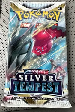 Silver Tempest Booster Pack - 1x NEW English Factory Sealed Pokemon 2022 - Image 1