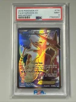 Pokemon XY Breakpoint Gyarados EX 114/122 Psa 9 - Image 1