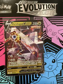 Carte Pokemon Duralugon V 122/203 EB07 Epee & Bouclier Evolution Celeste FR NEUF - Image 1