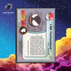 Carte Pokemon Fantominus 92 TOPPS Serie 1 Francais - Image 2