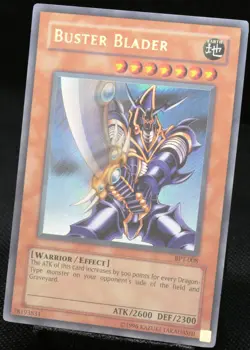 Yu-Gi-Oh! Buster Blader BPT-008 Secret Rare [G] Booster Tin Yugi | EN 2003 - Image 3