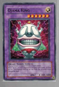 YUGIOH Ojama King DP2-EN015 - Image 1