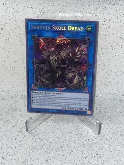 Yugioh Saryuja Skull Dread MP18-EN202 Secret Rare 1st Ed NM - Image 1
