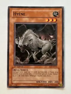 Carte Yu-Gi-Oh - JCC - FET-FR017 - Hyene - FR - Image 1