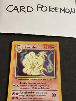 Pokemon Card Ninetales 12/102- Ita-Holo- Exc! - Image 2