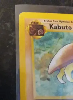 Pokemon TCG Kabuto Fossil 1st Edition Common Card 50/62 LP Condition - Image 3