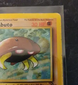 Pokemon TCG Kabuto Fossil 1st Edition Common Card 50/62 LP Condition - Image 4