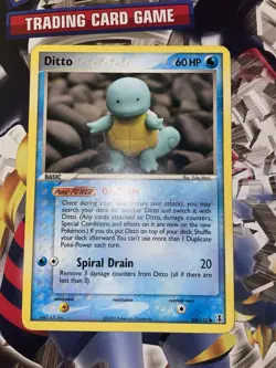 Ditto (Squirtle) 64/113 EX Delta Species Pokemon TCG Card 2005 LP - Image 3