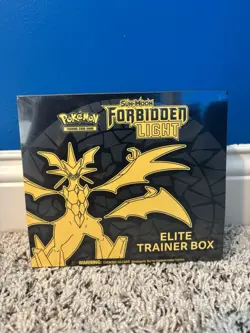 Pokemon Sun & Moon Forbidden Light Elite Trainer Box NEW & FACTORY SEALED - Image 1