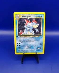 Feraligatr 4/111 1st Edition Neo Genesis Holo Rare Pokemon Card 2000 TCG WOTC NM - Image 1