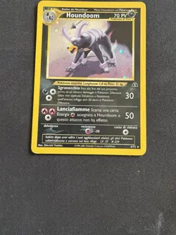 Pokemon Card Houndoom 4/75- Set Neo Discovery -Holo-Ita-Exc! - Image 3