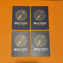 4x Hakuba OP05-087 playset Awakening of the New Era play set one piece card - Image 2