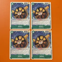 4x Buffalo OP05-031 playset Awakening of the New Era one piece cards play set - Image 1