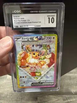 Eevee EX 174 Scarlet & Violet Promo Holo Card Prismatic Evolutions - Image 1