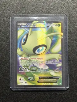 Pokemon TCG - Celebi EX 141/149 Boundaries Crossed Holo Full Art Ultra Rare Card - Image 1