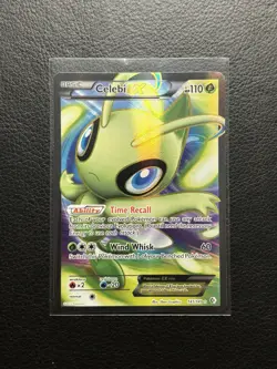 Pokemon TCG - Celebi EX 141/149 Boundaries Crossed Holo Full Art Ultra Rare Card - Image 3