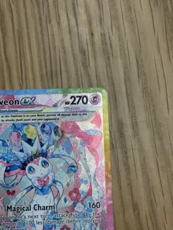Sylveon EX SIR 156/131 Prismatic Evolutions Pokemon Card MINT - Image 4