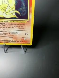 GERMAN Vulnona Ninetales 12/102 Holo Rare Base Set Pokemon Card MP Back Creased - Image 3
