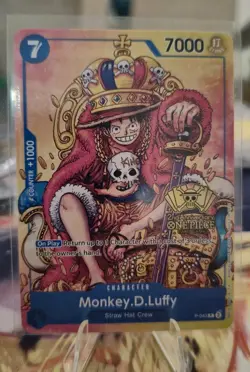 Monkey.D.Luffy (Convention Promo 2024) P-043 One Piece Promotion Cards Regular - Image 1